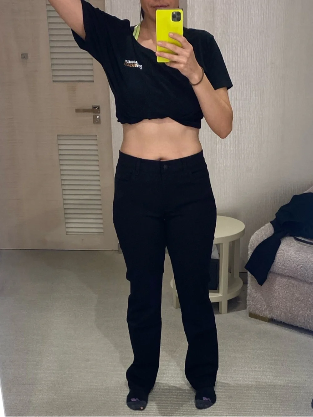 Chanel Black Denim